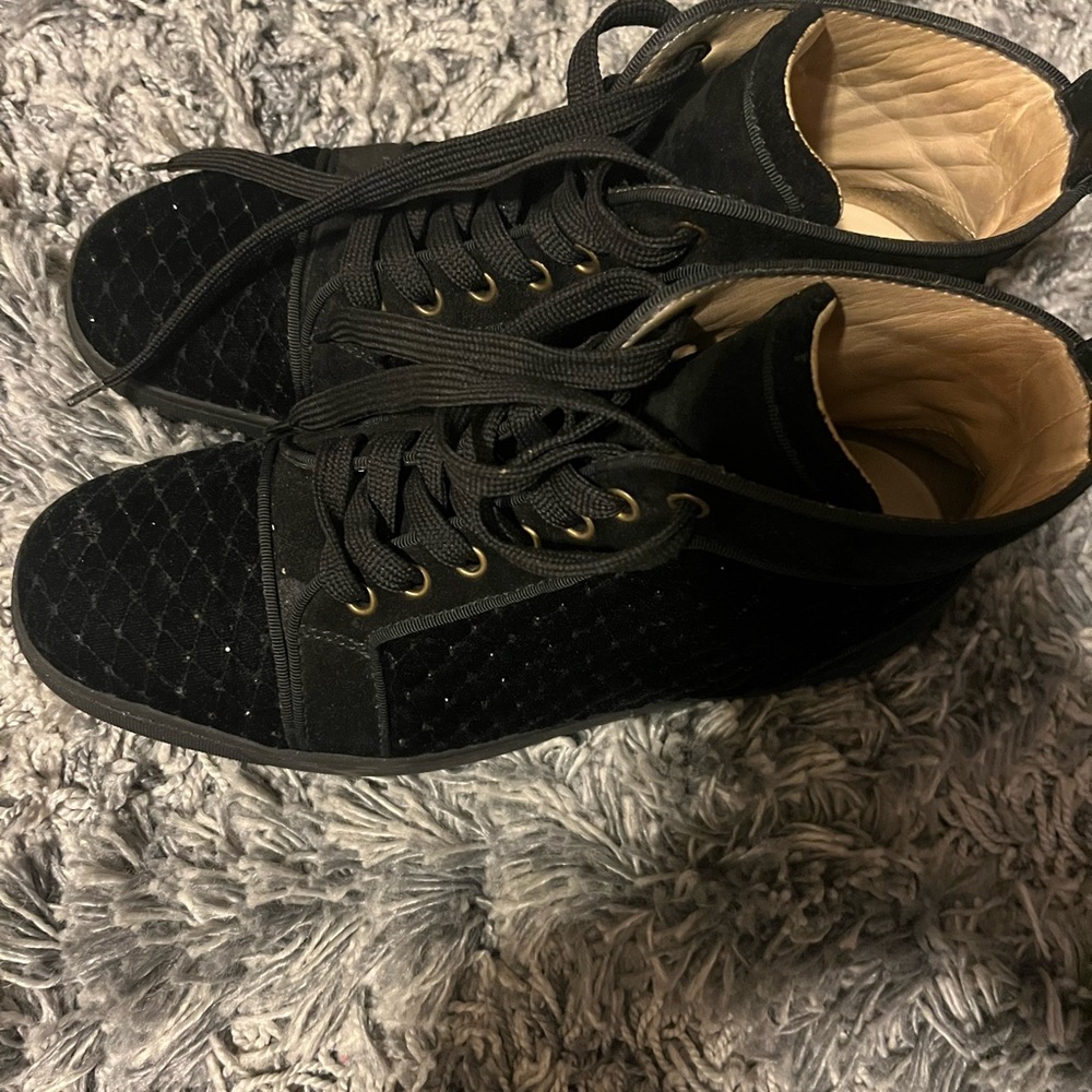 Christian Louboutin Black Sneakers - Picture 9 of 10